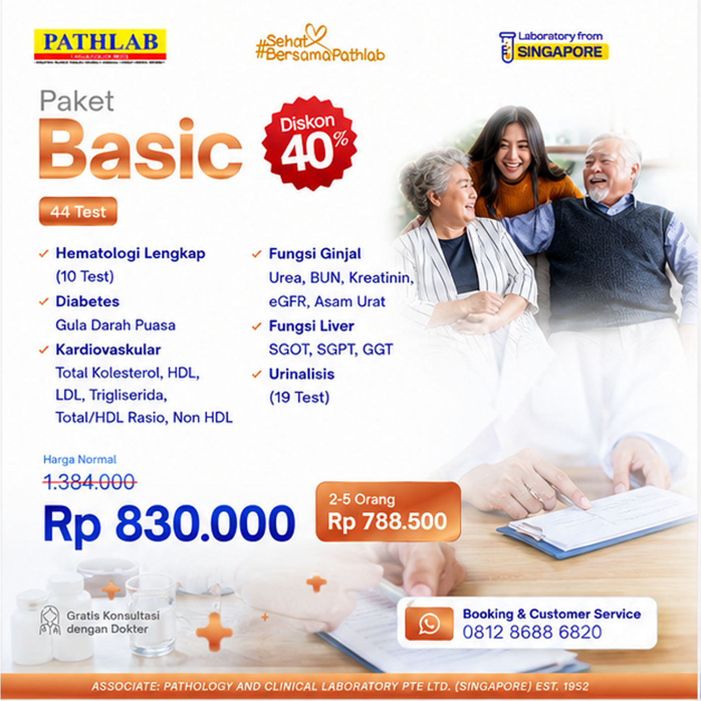 Paket Medical Check Up Basic